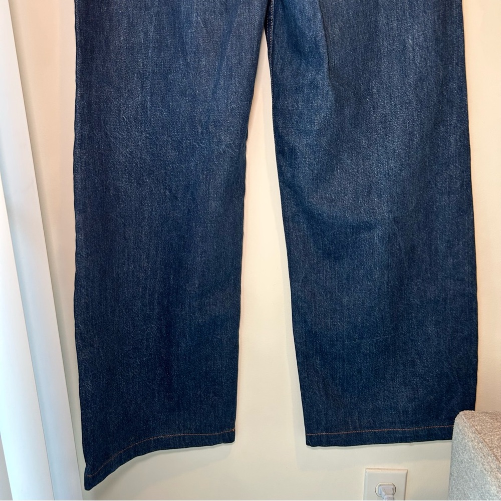 Aritzia Denim Forum The Zoe Super Hi-Rise Baggy Blue Size 27 - Picture 9 of 14
